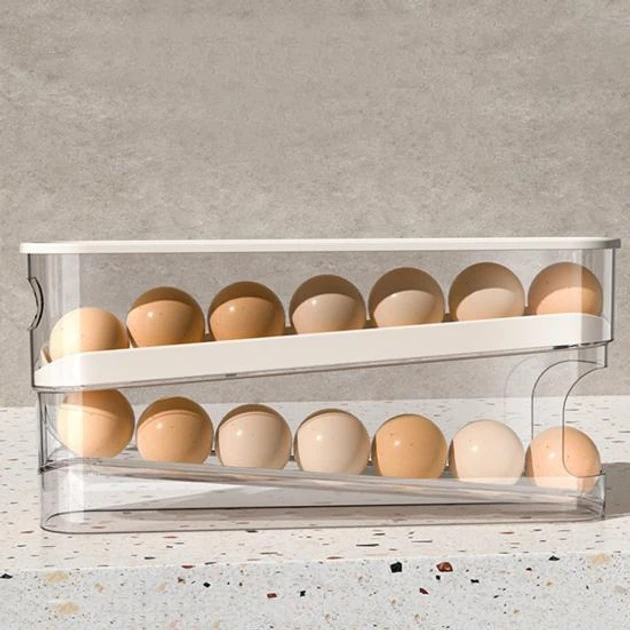 Контейнер-органайзер Edenberg для хранения яиц 2-х ярусный (EB-18431) - фото 3