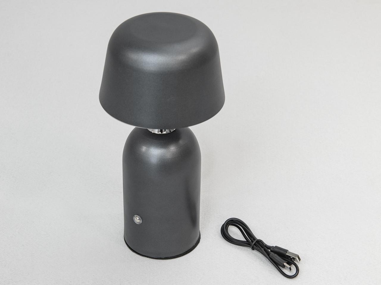 Настільна лампа сенсорна LED сірий 5W 930031GR-LS (2498055990) - фото 3 Настільна лампа сенсорна LED сірий 5W 930031GR-LS (2498055990) - фото 3