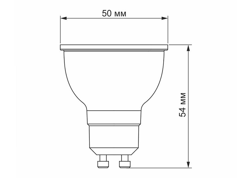 Светодиодная лампа Videx MR16е 6W GU10 4100K 220 V (VL-MR16e-06104) - фото 3