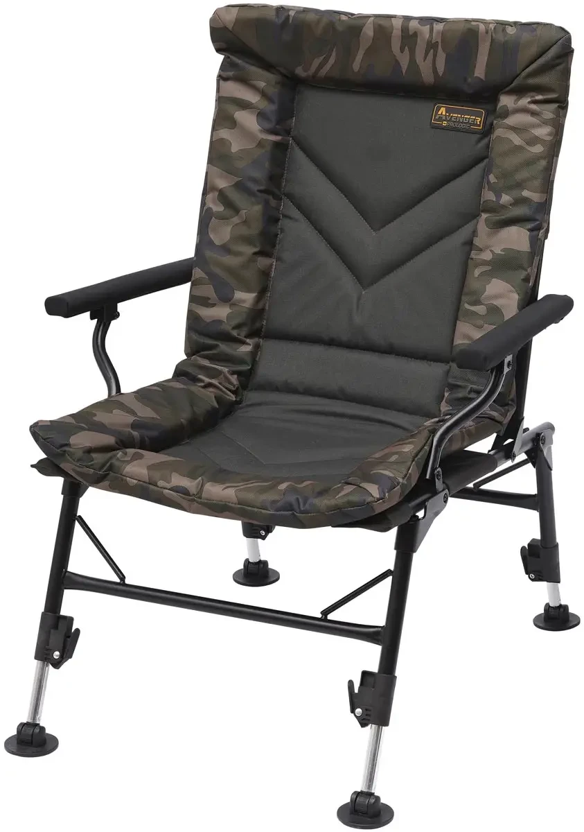 Кресло для рыбалки Prologic Avenger Comfort Camo Chair W/Armrests & Covers (3033888497)