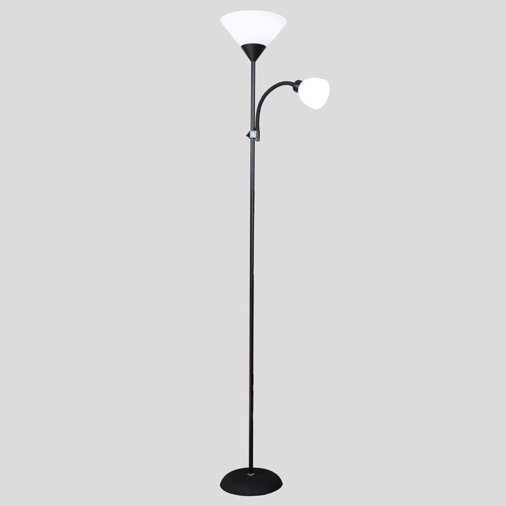 Торшер светильник напольный Light House SRS-20583 BK белый плафон Черный