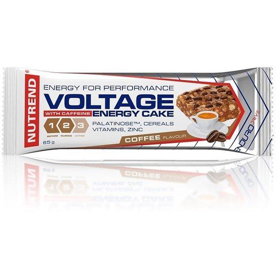 Протеиновый батончик Nutrend Voltage Energy Cake 65 г Coffee