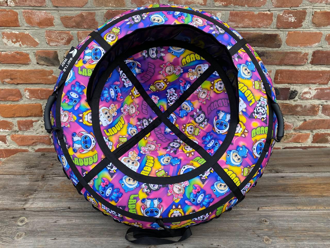 Тюбінг LABUBU зі спинкою 120 см камера 15" (dde1d0ad) Тюбінг LABUBU зі спинкою 120 см камера 15" (dde1d0ad)