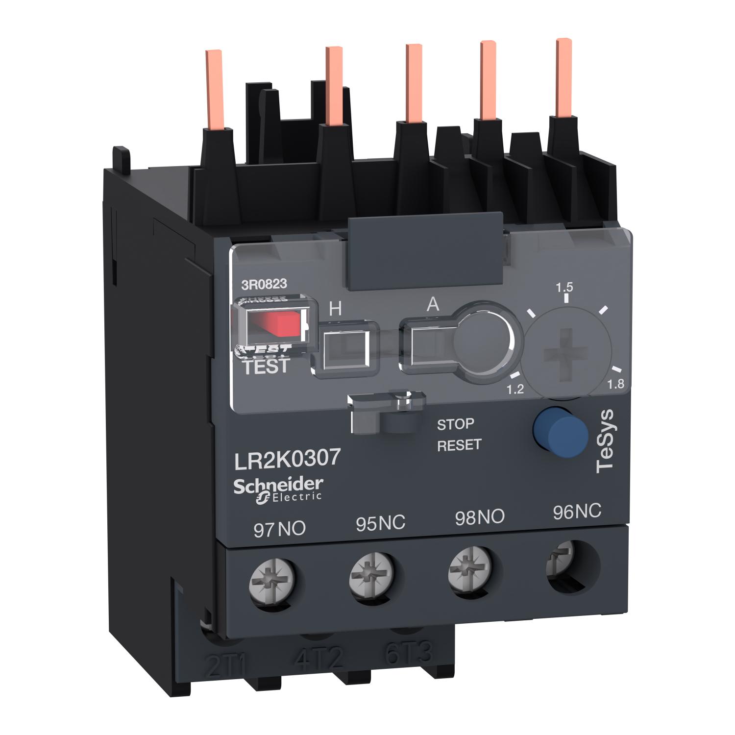 Реле тепловое Schneider Electric TeSys 1,2-1,8А (LR2K0307)