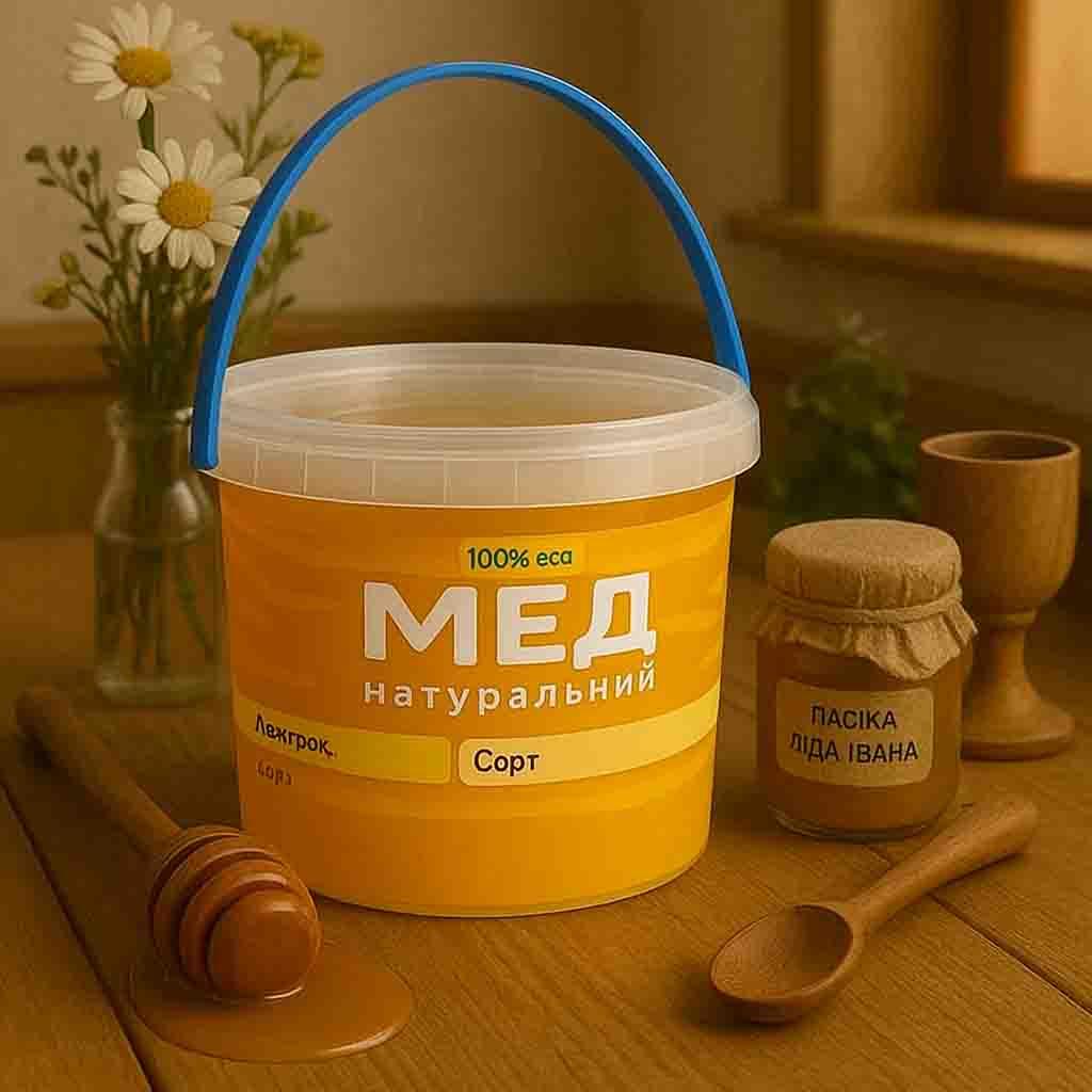 Мед натуральный разнотравье ЭКО урожай 2024 г. 3 л 3900 г (26235240) - фото 2 Мед натуральный разнотравье ЭКО урожай 2024 г. 3 л 3900 г (26235240) - фото 2