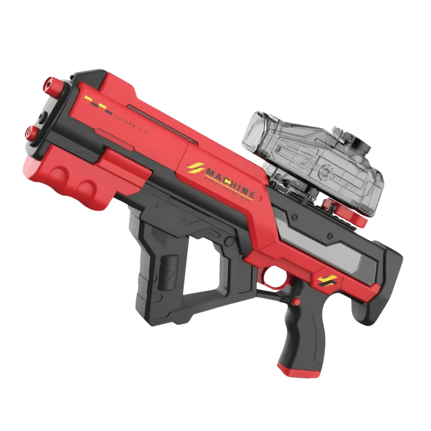 Пистолет водный для детей электрический Скорпион с автоматической закачкой воды с подсветкой Красный (25601900) Пистолет водный для детей электрический Скорпион с автоматической закачкой воды с подсветкой Красный (25601900)