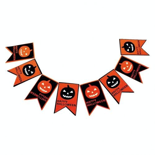 Гирлянда Тыквы Happy Halloween SETA Decor (19-112BLK-OR)