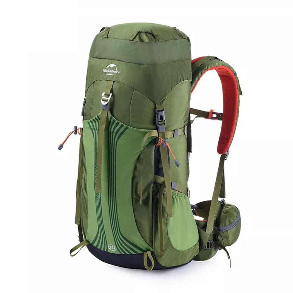 Рюкзак туристический Naturehike NH16Y020-Q 55 л Зеленый (6927595787908)