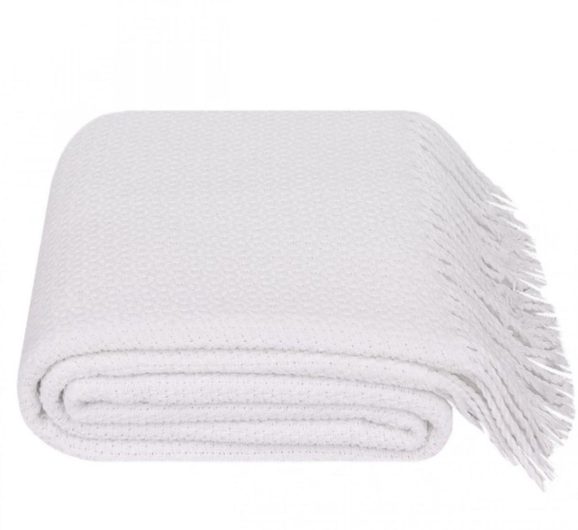 Плед Lanavitta Аура 140х200 см Білий