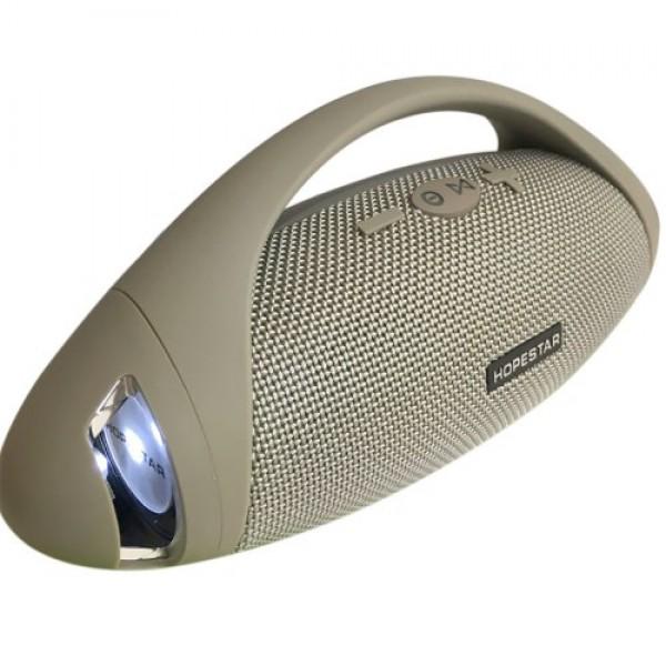Портативная влагозащищенная Bluetooth колонка HopeStar H37 Grey