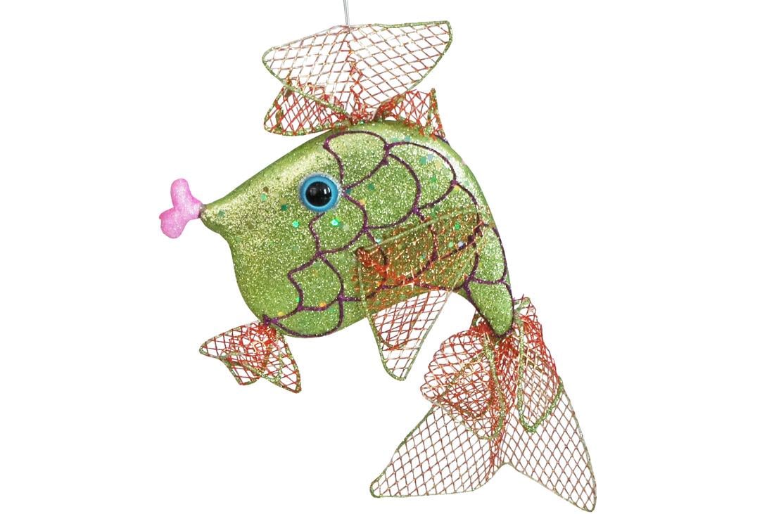 Елочное украшение Рыбка BonaDi (182-741)