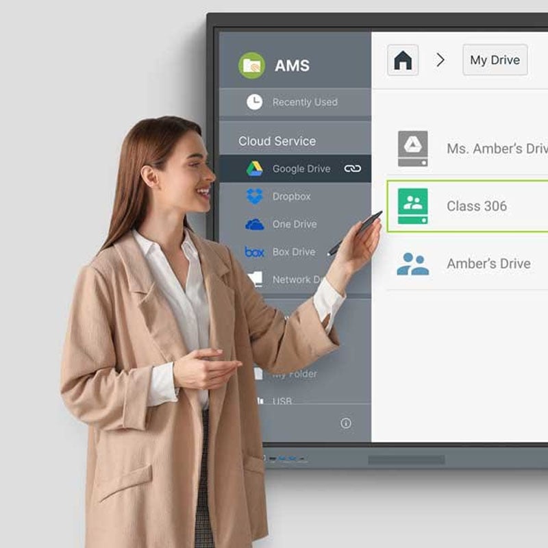 Интерактивная панель BenQ RE6504 дисплей 65" Android 13/8 64Gb (tf581) - фото 19