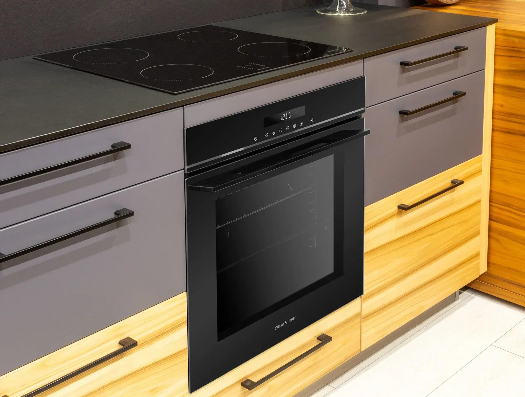 Духовой шкаф Gunter&Hauer EOM 1570 BL с LED-дисплеем и таймером современный электрический - фото 5 Духовой шкаф Gunter&Hauer EOM 1570 BL с LED-дисплеем и таймером современный электрический - фото 5