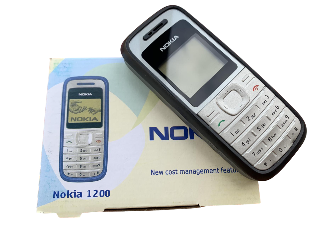 Мобільний телефон Nokia 1200 монохромний