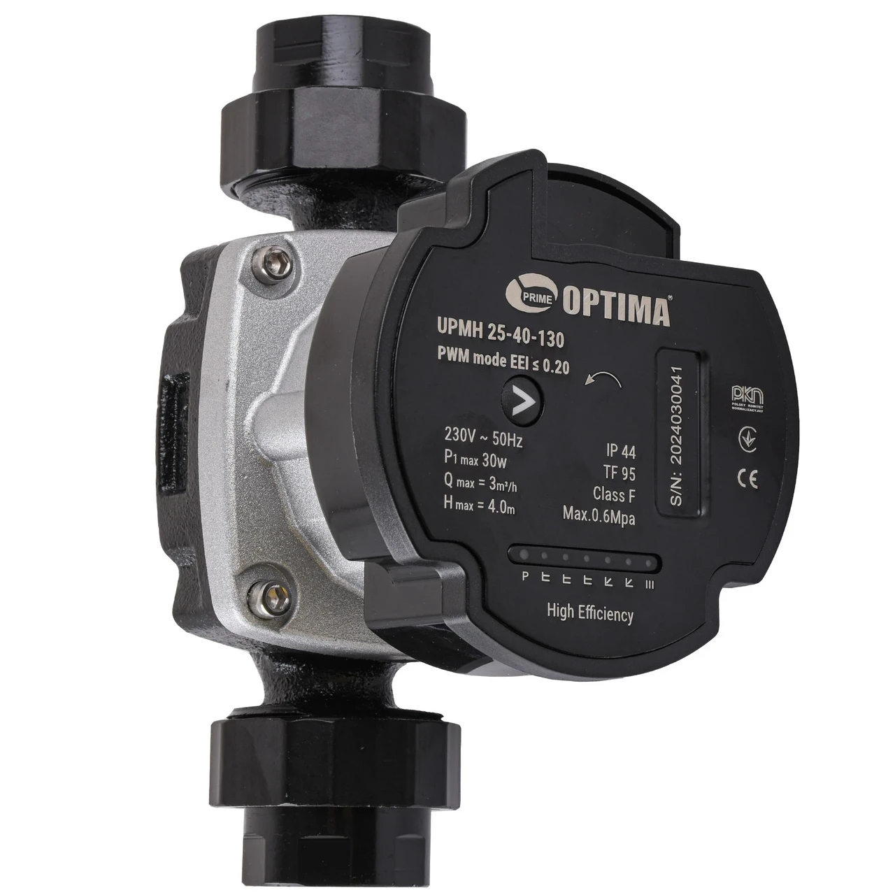 Насос циркуляційний енергозберігаючий Optima PRIME UPMH 25-40AUTO гайки 130 мм (00001142)