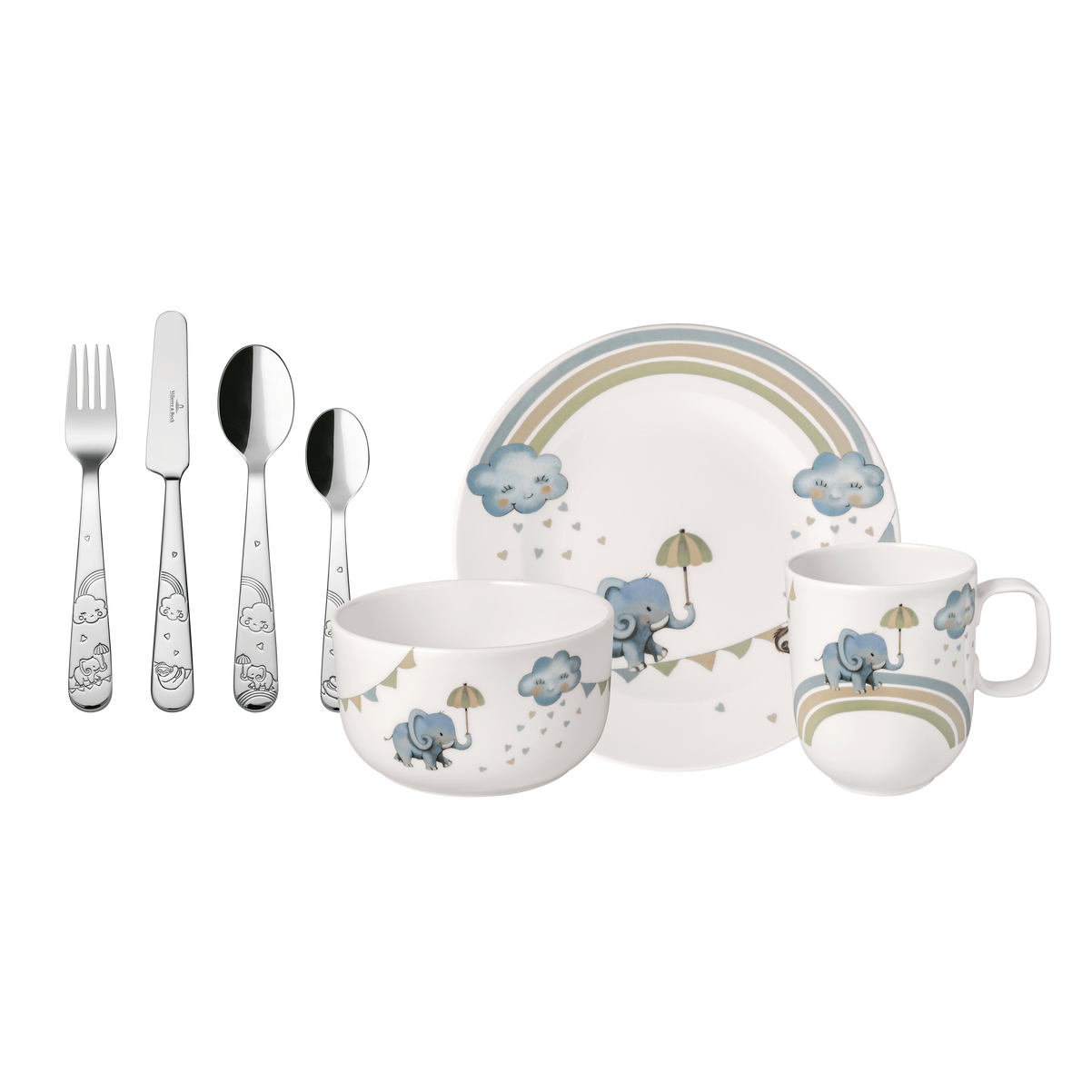 Наор посуды детский Villeroy & Boch Walk like an Elephant 7 предметов (1486748435)