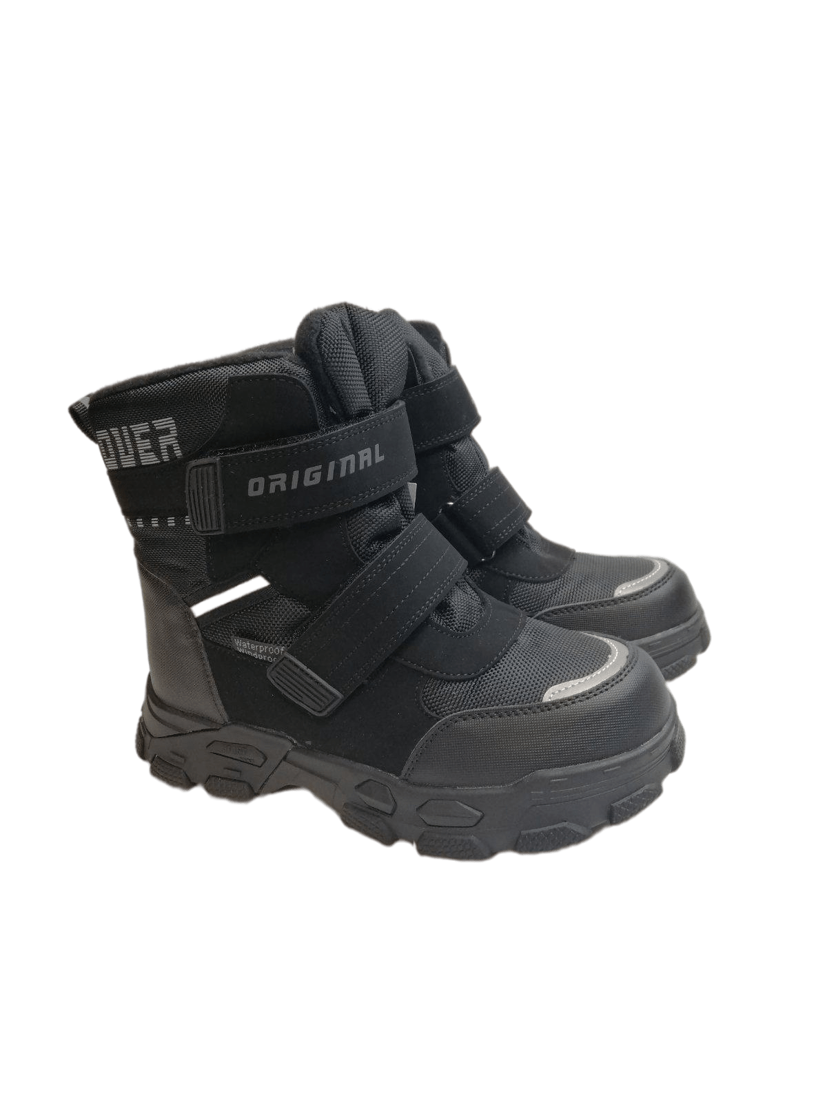 Ботинки зимние TOM.M для мальчика р. 35 22,4 см Черный (10436 А)