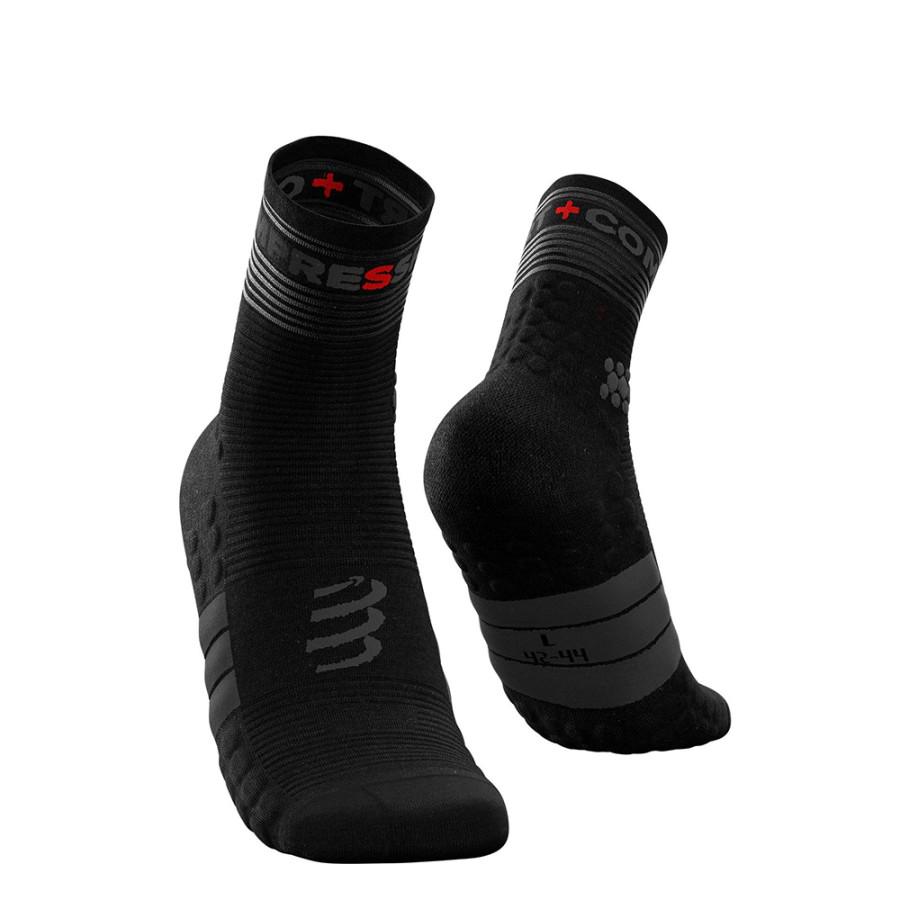 Шкарпетки спортивні зі світловідбивними смугами Pro Racing Socks Т1 Чорний (512ac421)