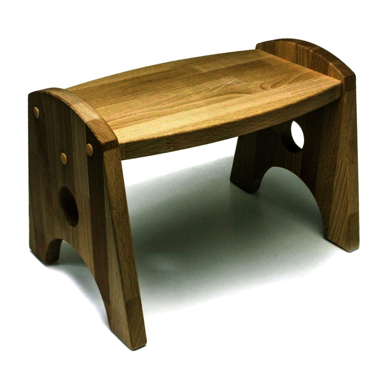 Стульчик из дерева Сарата Мускат (ТАБ-006707)