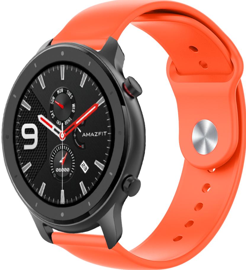 Ремінець Base для Amazfit GTR 47 мм Orange (21716) - фото 1 Ремінець Base для Amazfit GTR 47 мм Orange (21716) - фото 1
