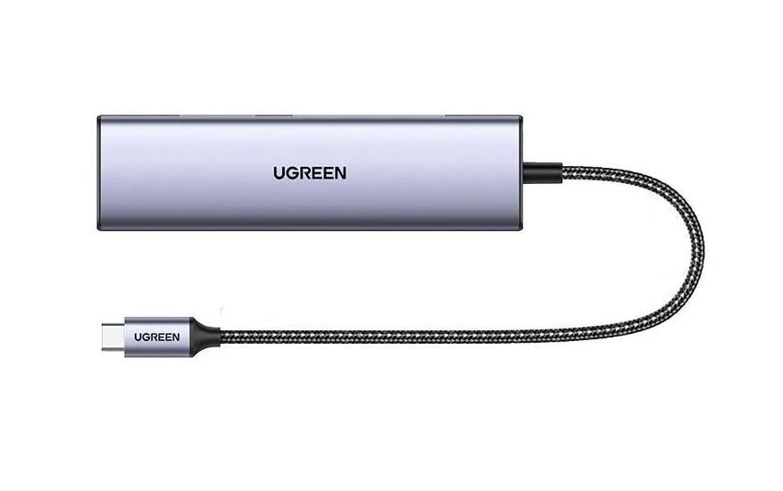 Кардрідер UGREEN CM627 Card Reader MS/CF/TF/SD Multifunction USB Type-C Grey (15307)