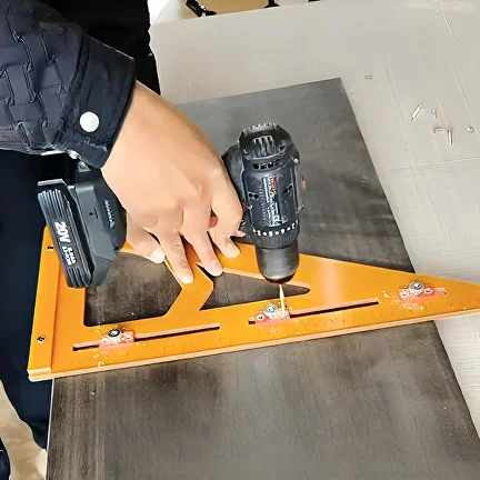 Угольник строительный для измерения и разметки под сверление отверстий 50 см (AN00161) - фото 8 Угольник строительный для измерения и разметки под сверление отверстий 50 см (AN00161) - фото 8