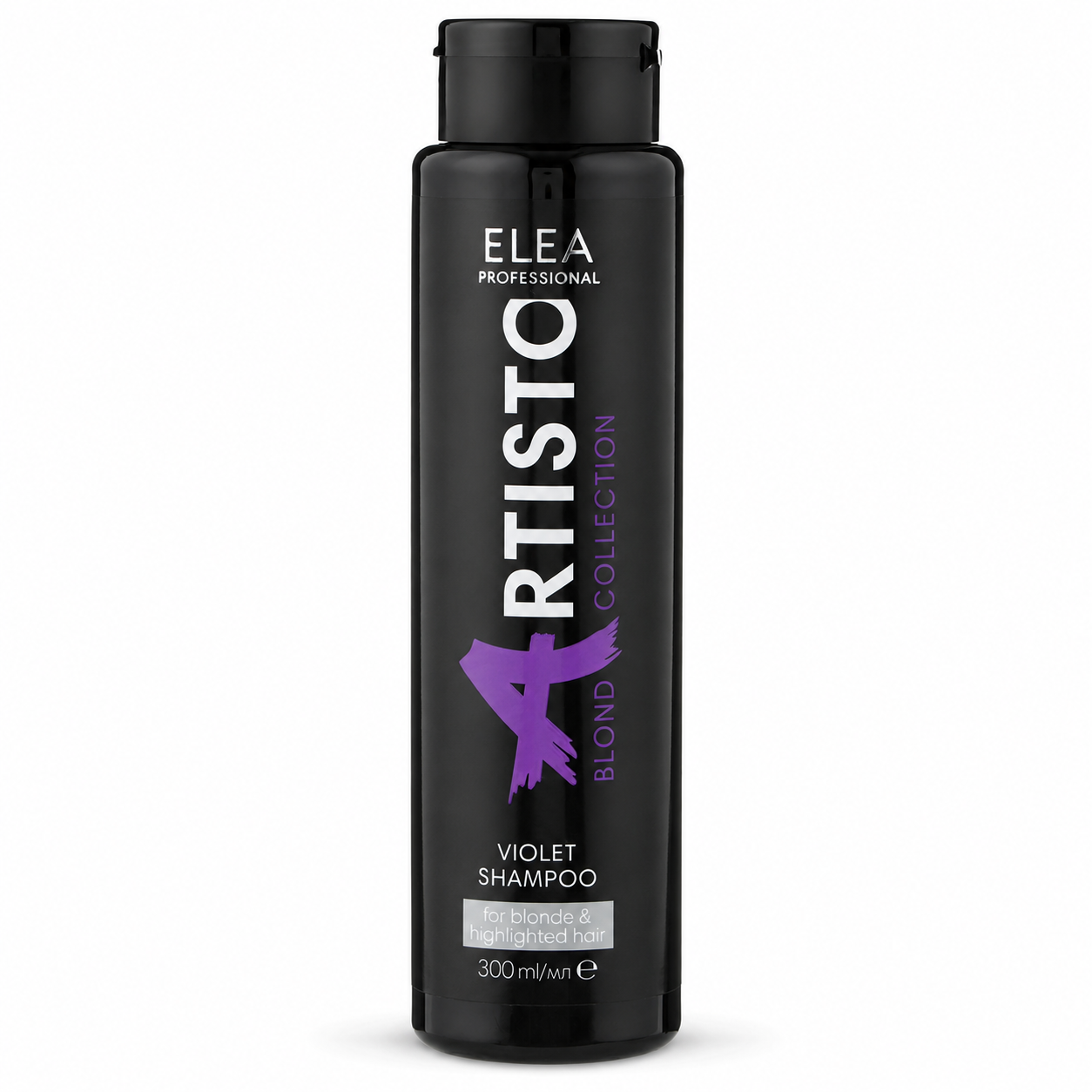 Шампунь фиолетовый тонировочный Elea Professional Artisto против желтизны для блонда и мелированных волос 300 мл (36485253)