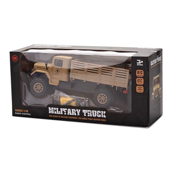 Военная машинка грузовик Jia Yue Toys на радиоуправлении Бежевый (59966) - фото 4