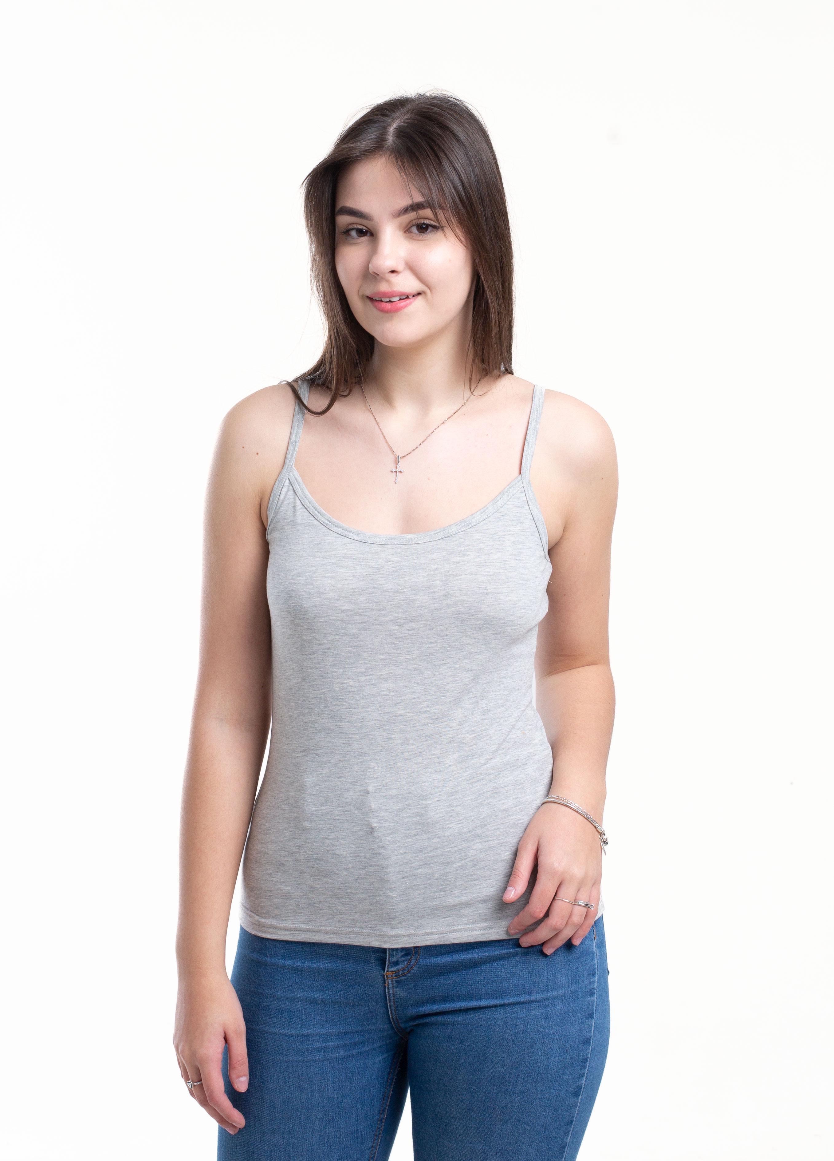 Майка женская Наталюкс S Серый (4121352045021)