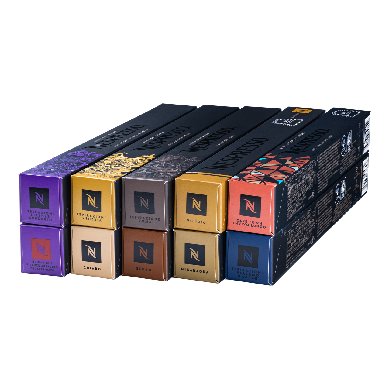 Набор кофе в капсулах Nespresso Milk Set 100 100 капсул Набор кофе в капсулах Nespresso Milk Set 100 100 капсул