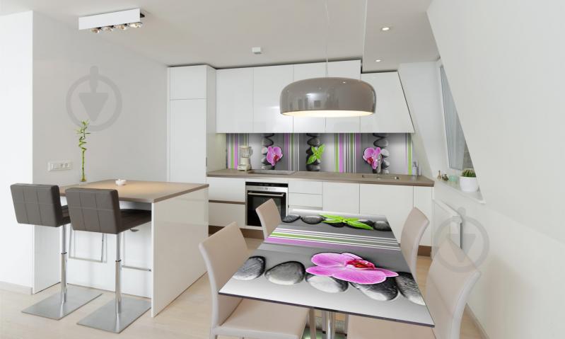 Наклейка виниловая на стол Zatarga «Линии» 600х1200 мм Z180609st