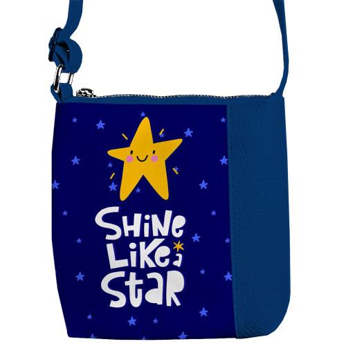 Сумка детская Presentville Little prince/princess "Shine like a star" (PSD_20M021_SI)