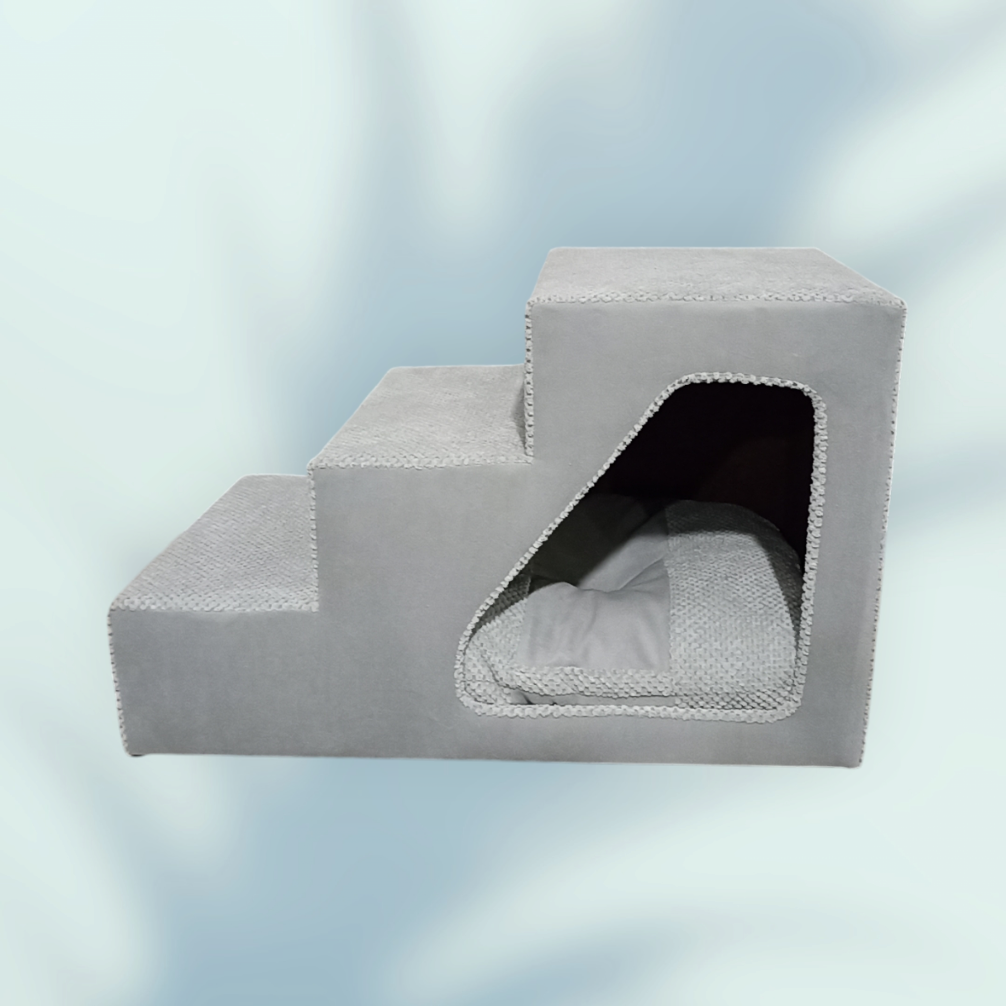 Сходинки для собачок приліжкові праві 42х42х65 см Сірий (00149) - фото 5 Сходинки для собачок приліжкові праві 42х42х65 см Сірий (00149) - фото 5