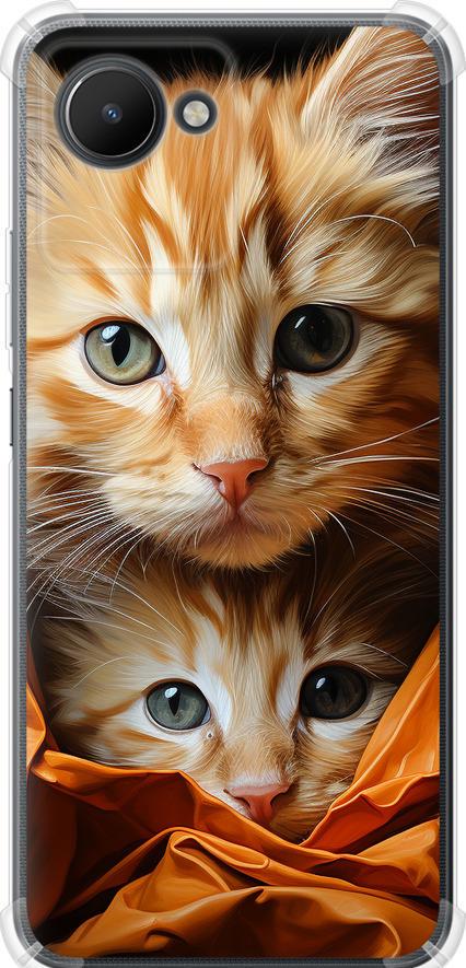 Чехол на Realme C30 Котики 2 (5664sp-2700-42517)