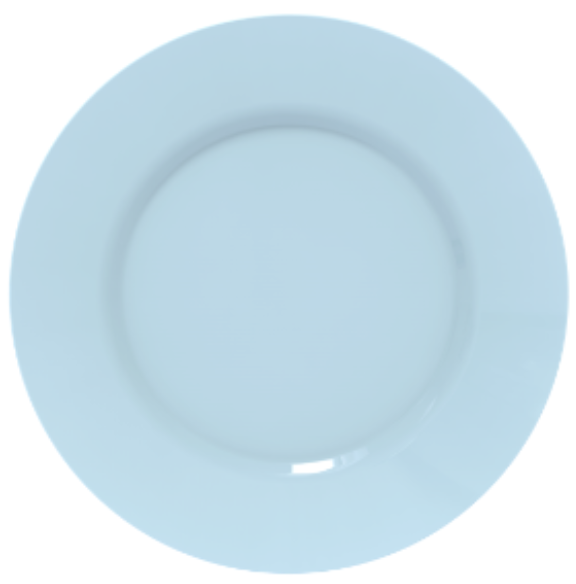 Тарілка Luminarc Plumi Paradise 24 см Синій (UG-V9221)