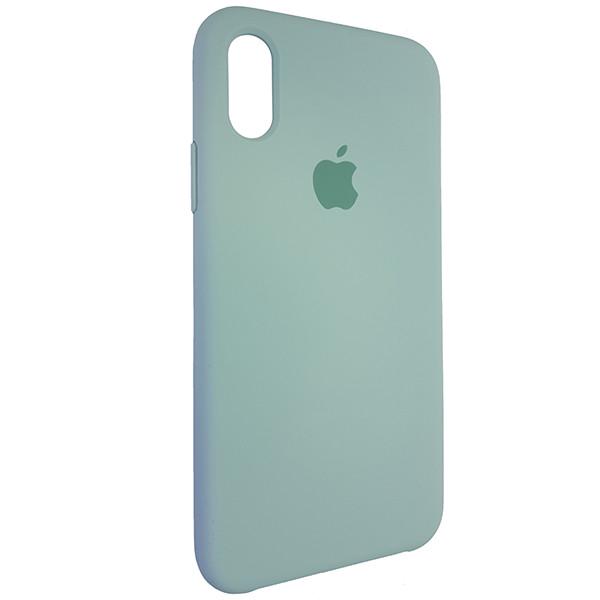 Чехол Copy Silicone Case iPhone X/XS Mist Green (29caa1-610)