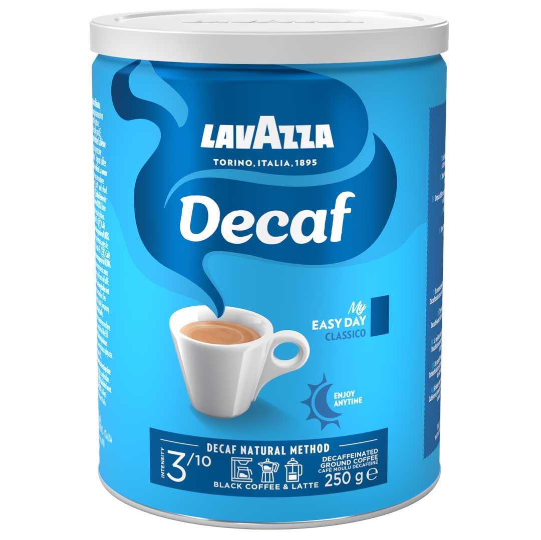 Кофе молотый Lavazza Decaffeinato без кофеина ж/б 250 г (H-56)