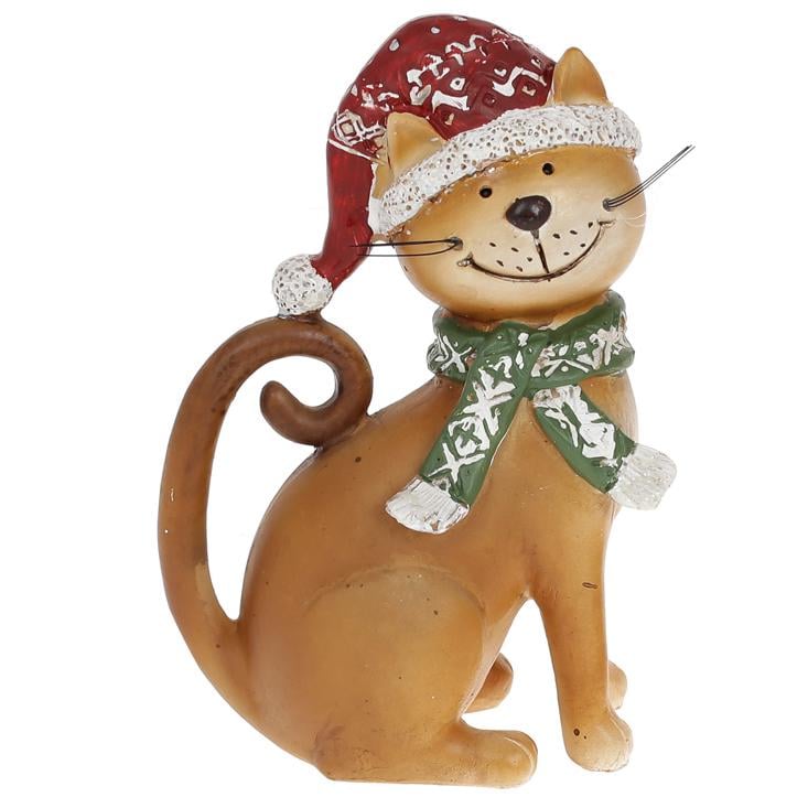 Декоративная статуэтка BonaDi Котик в шапке (218-335)