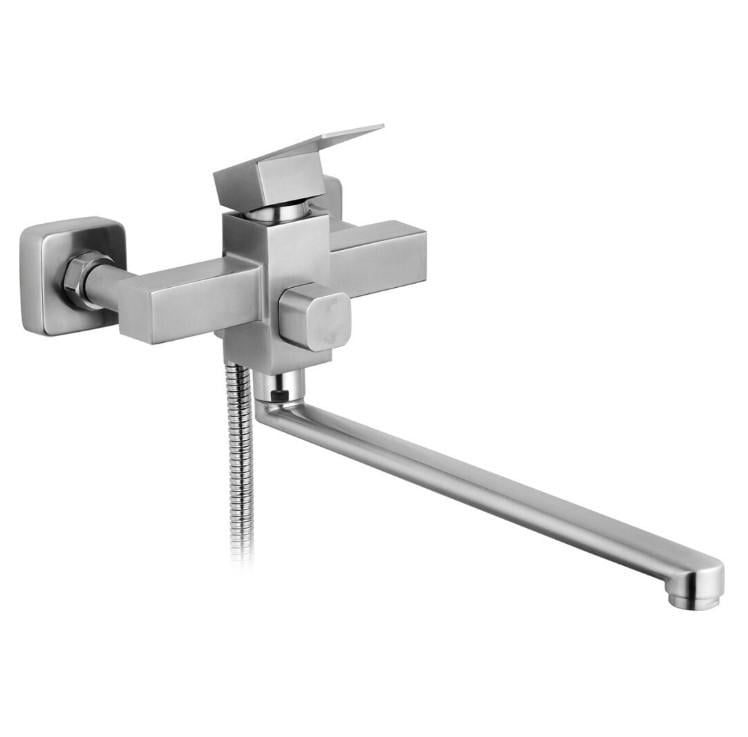 Змішувач для ванни Kroner KRP Edelstahl Kubus ESG071 (CV036661)