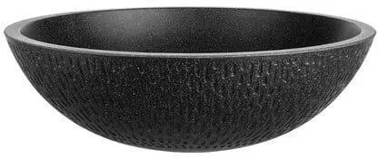 Умивальник Laveo Amber 41 см Granitowa Black (VGR1721T) - фото 5 Умивальник Laveo Amber 41 см Granitowa Black (VGR1721T) - фото 5