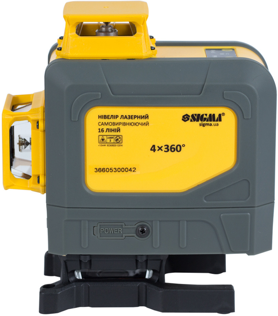 Нівелір самовирівнювальний лазерний Sigma 16 ліній 4x360° (3727251) - фото 2 Нівелір самовирівнювальний лазерний Sigma 16 ліній 4x360° (3727251) - фото 2