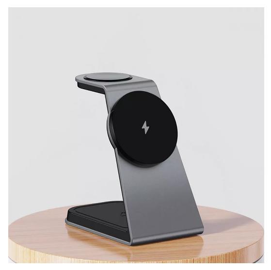 Зарядное устройство беспроводное Proove Omni Power 15W Grey (WSOP15020003) - фото 2