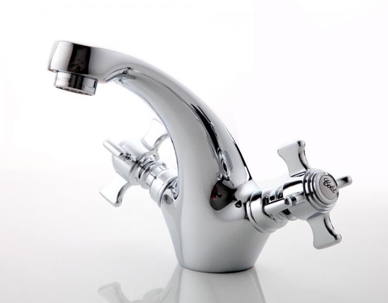 Cмеситель для умывальника Frap H24 F1024 1033910 двухвентильный Хром (102584)