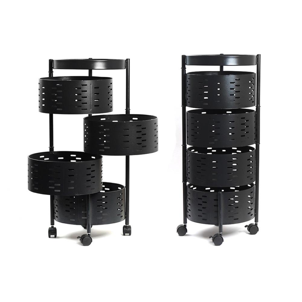 Этажерка на колесах R100102-BL Sphere 4 овраг 33x81 см - фото 2 Этажерка на колесах R100102-BL Sphere 4 овраг 33x81 см - фото 2