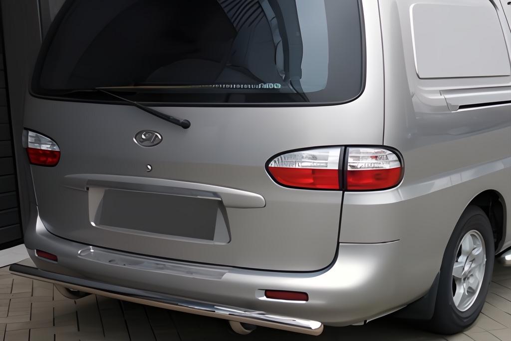 Задняя защита AK002 CAN для Hyundai H200 H1 Starex 1998-2007 гг. нержавеющая сталь Хром