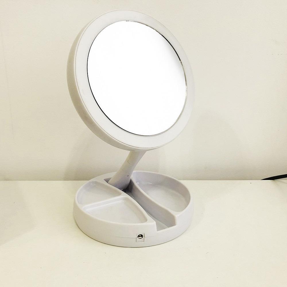 Зеркало для макияжа My Fold Away Mirror складное с Led подсветкой - фото 3