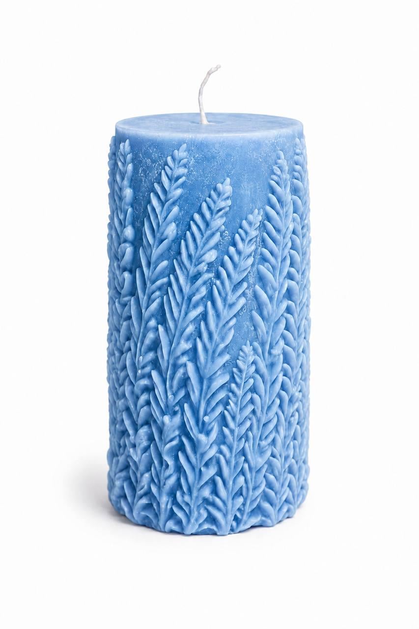 Аромасвеча M&D Candle Craft из натурального соевого воска аромат лаванда (00037)