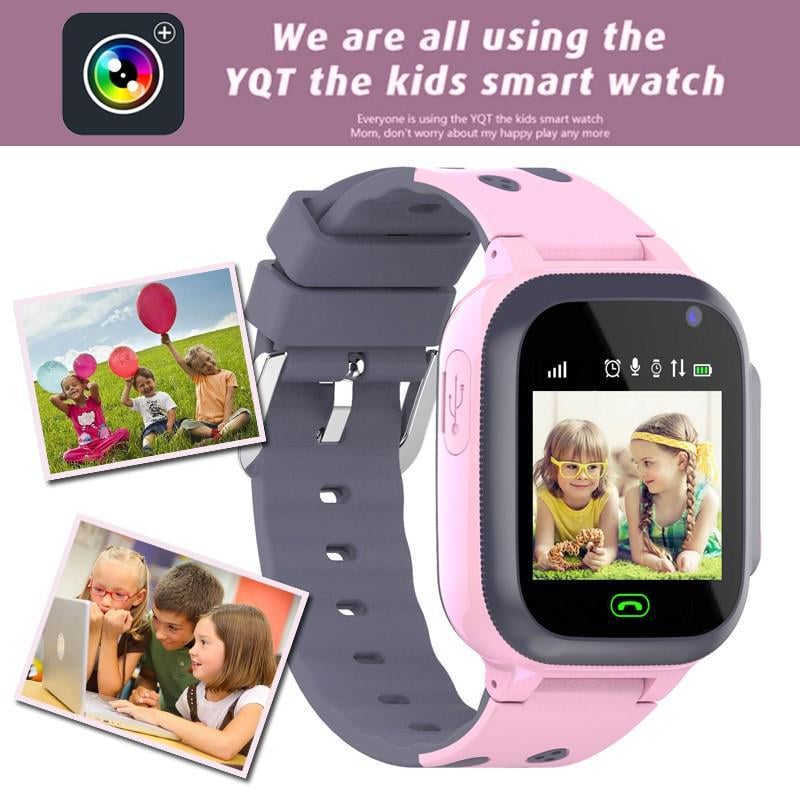 Смарт-часы детские Smart Watch S1 с видеозвонком GPS SIM-карта Pink (18582) - фото 5