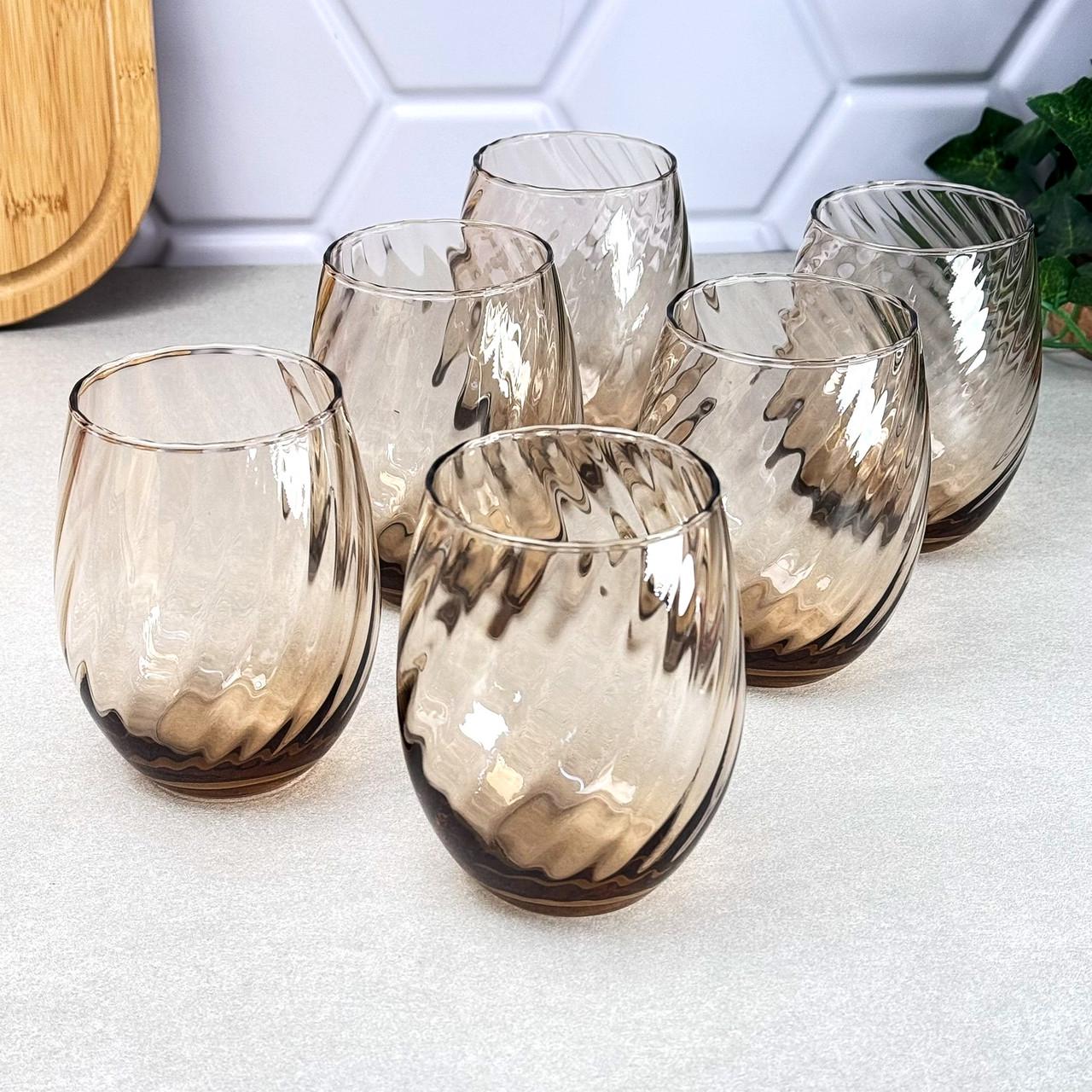 Набір склянок Luminarc Mystic Honey 360 мл 6 шт. Медовий (X1042/1)
