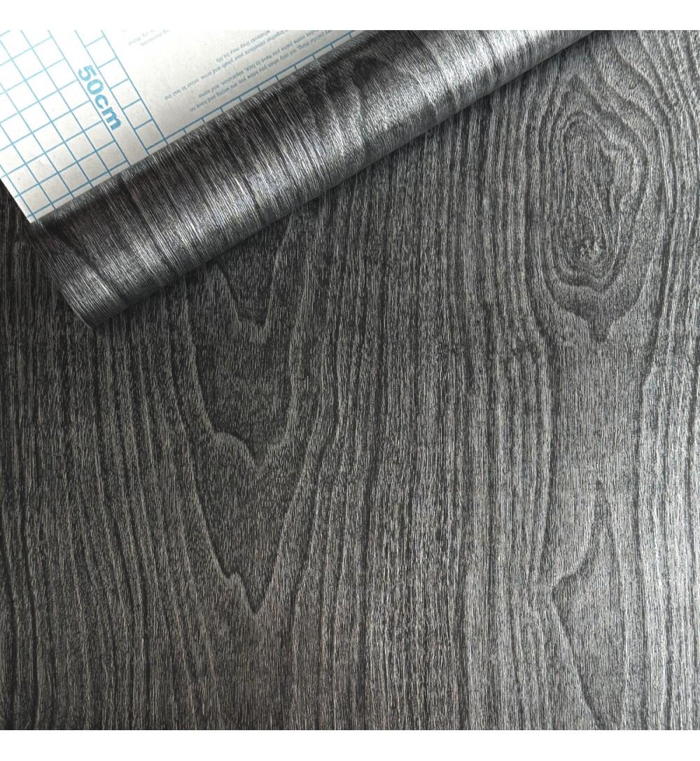 Самоклеящаяся пленка 0,45х10 м Черно-серебряное дерево (822) Самоклеящаяся пленка 0,45х10 м Черно-серебряное дерево (822)